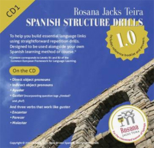 CD cover: Spanish Structure Drills 1
