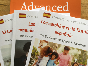 A Level Spanish text books